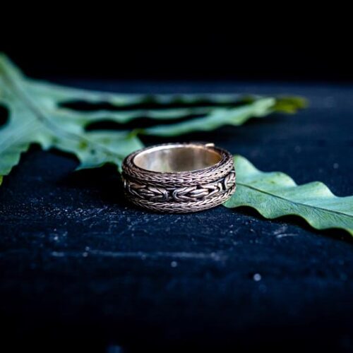 Zilveren dames en heren ring  Breeze