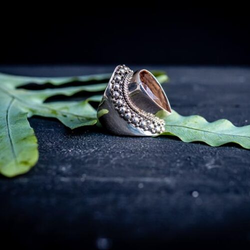 Zilveren dames ring Amy