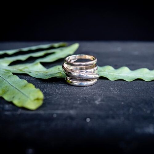 Zilveren dames ring Saskia