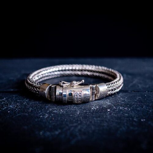 Zilveren dames en heren armband Georgia