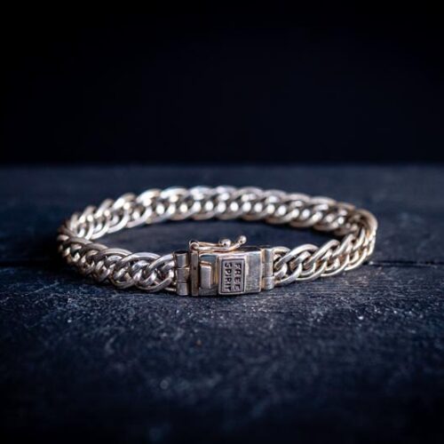 Zilveren dames armband beloved S