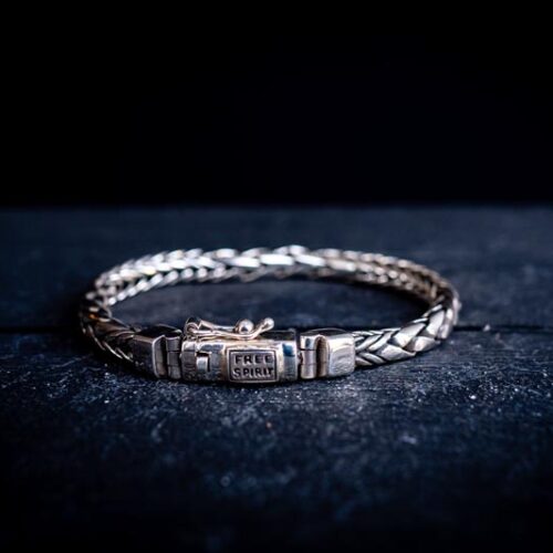 Zilveren dames en heren armband True