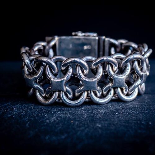 Zilveren heren armband Daan XL