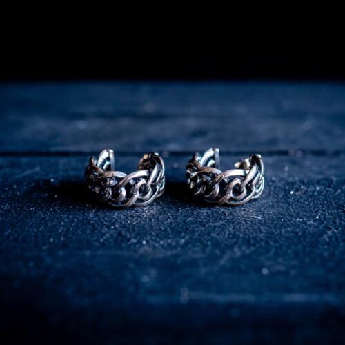 Zilveren oorbellen Beloved Round