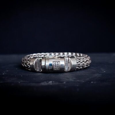 Zilveren dames en heren armband Power