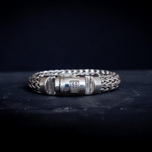 Zilveren dames en heren armband Power