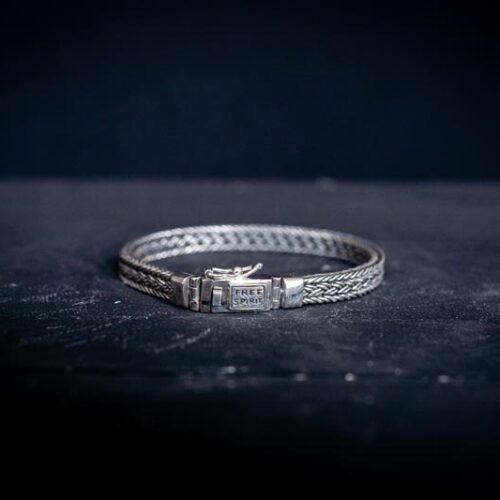 Zilveren dames en heren armband Kindness Xs