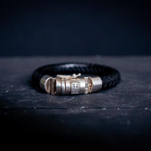 Armband Strong leather black