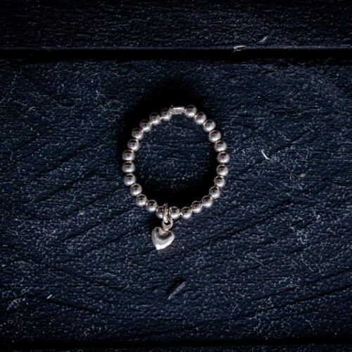 Beads ring hart