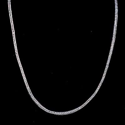 925 zilveren ketting met visgraatmotief Wish Solo 2