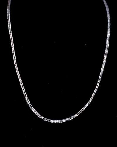 925 zilveren ketting met visgraatmotief Wish Solo 2