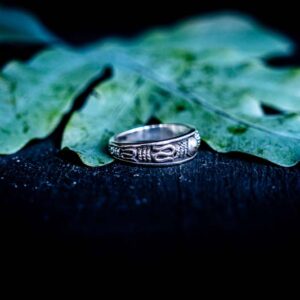 zilveren Bali ring in Bohemian sfeer