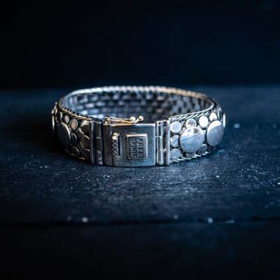 Zilveren dames en heren armband Michelle