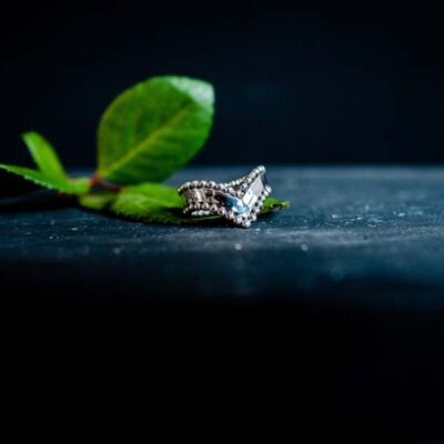 Zilveren dames ring Peace