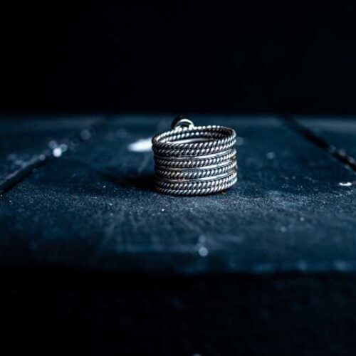 Zilveren dames ring Venice colour