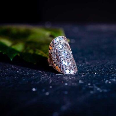 Zilveren dames ring Vaya