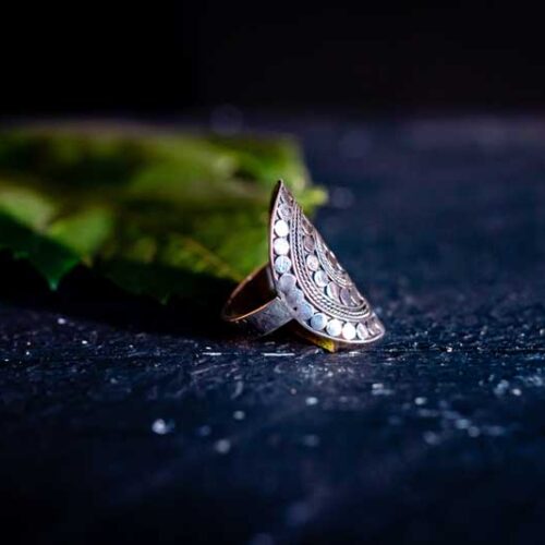 Zilveren dames ring Vaya