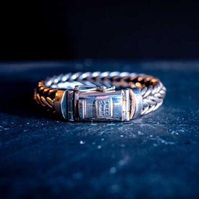Zilveren dames en heren armband Complete