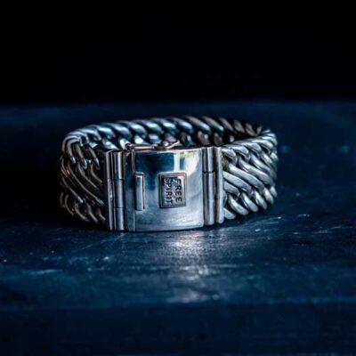 Zilveren heren armband Dare XL