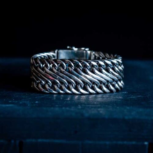 Zilveren heren armband Dare XL