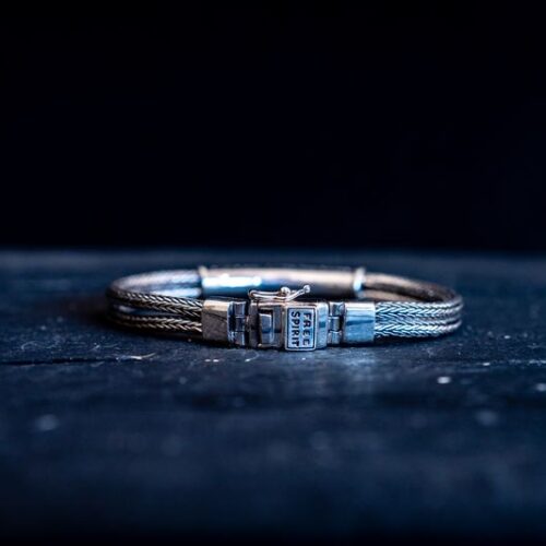 Zilveren dames en heren armband Goldy 3