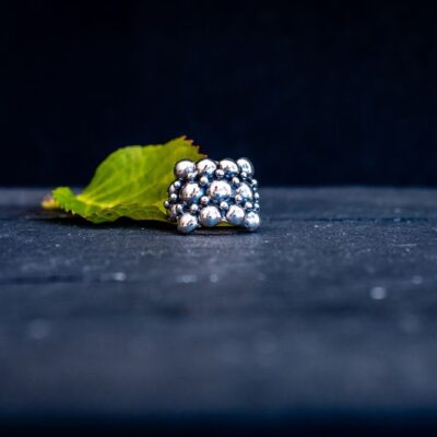 Zilveren dames ring Unique