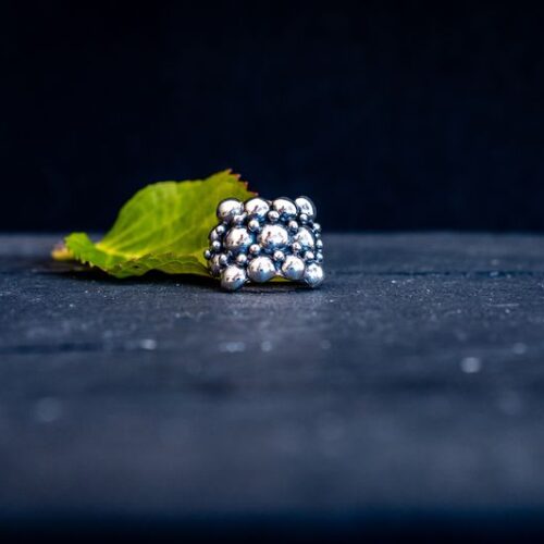 Zilveren dames ring Unique