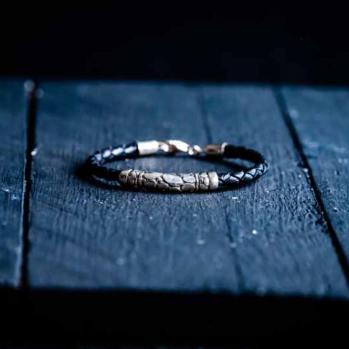 Lederen armbandje Sanur 2