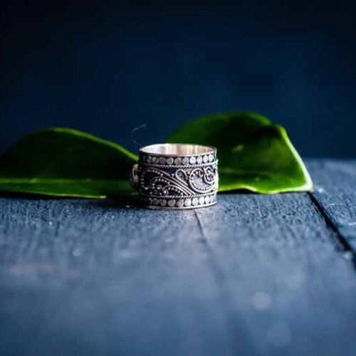 Zilveren dames ring Indra grey