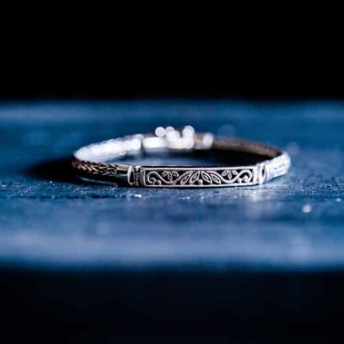 Zilveren dames armband Amalia