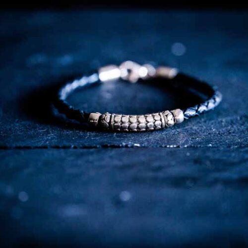 Lederen armbandje Sanur 3