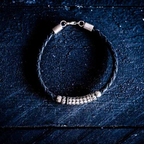 Lederen armbandje Sanur 3