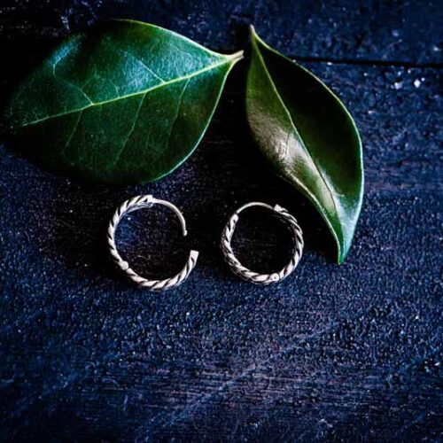 Zilveren oorbellen Feel new