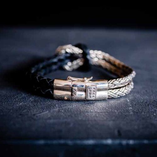 Zilveren dames armband Ymka