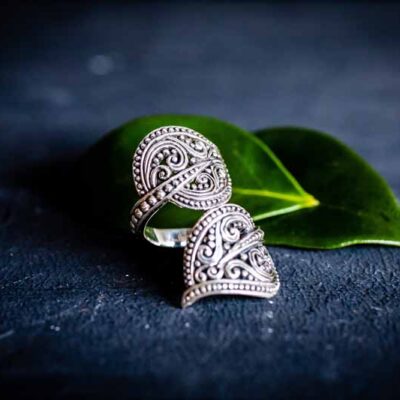 Zilveren dames ring Ziza big