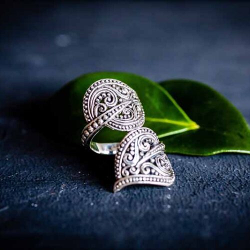 Zilveren dames ring Ziza big