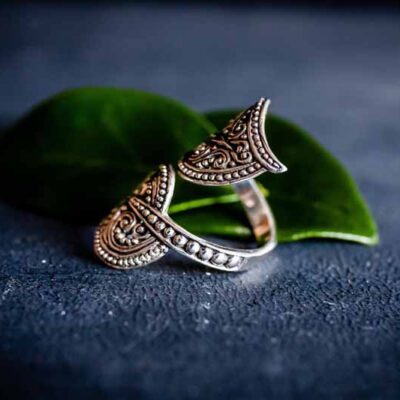 Zilveren dames ring Ziza big