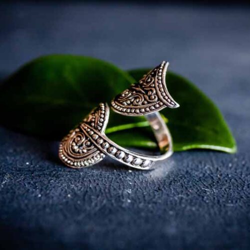 Zilveren dames ring Ziza big