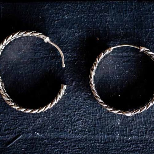 Zilveren oorbellen Feel XL