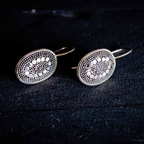 Zilveren oorbellen Lola