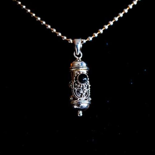 Zilveren wensen boxje Wishes black