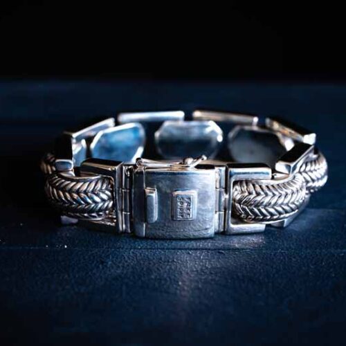 Zilveren dames en heren armband Pretty special 2