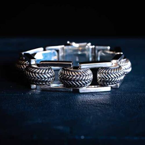 Zilveren dames en heren armband Pretty special 2