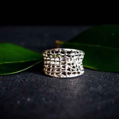 Zilveren dames ring Nadia