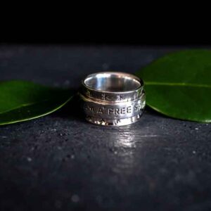 Zilveren dames ring Free Spirit