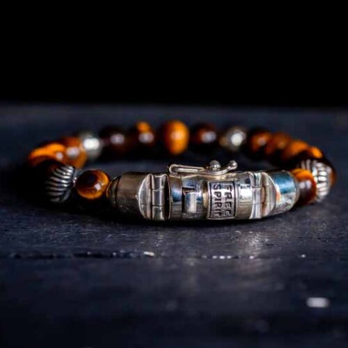 Kralen armband Nilo brown