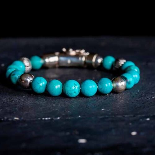 Kralen armband Nilo blue