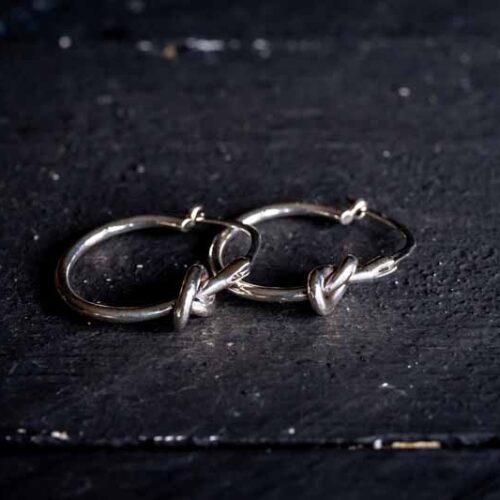 Zilveren oorbellen Sydney