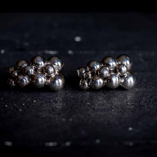 Zilveren oorbellen Unique