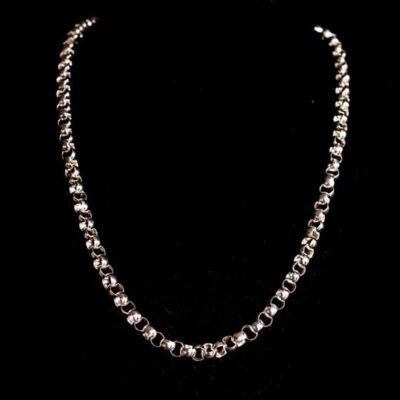Zilveren dames ketting Lorena